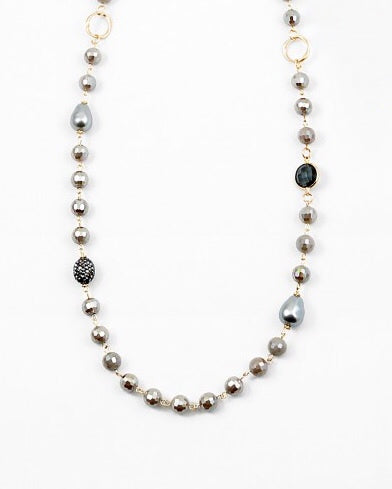 Pearls and Stones Necklace