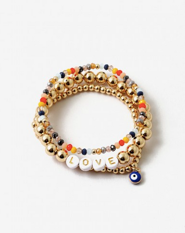 Love and Protect Bracelet Set